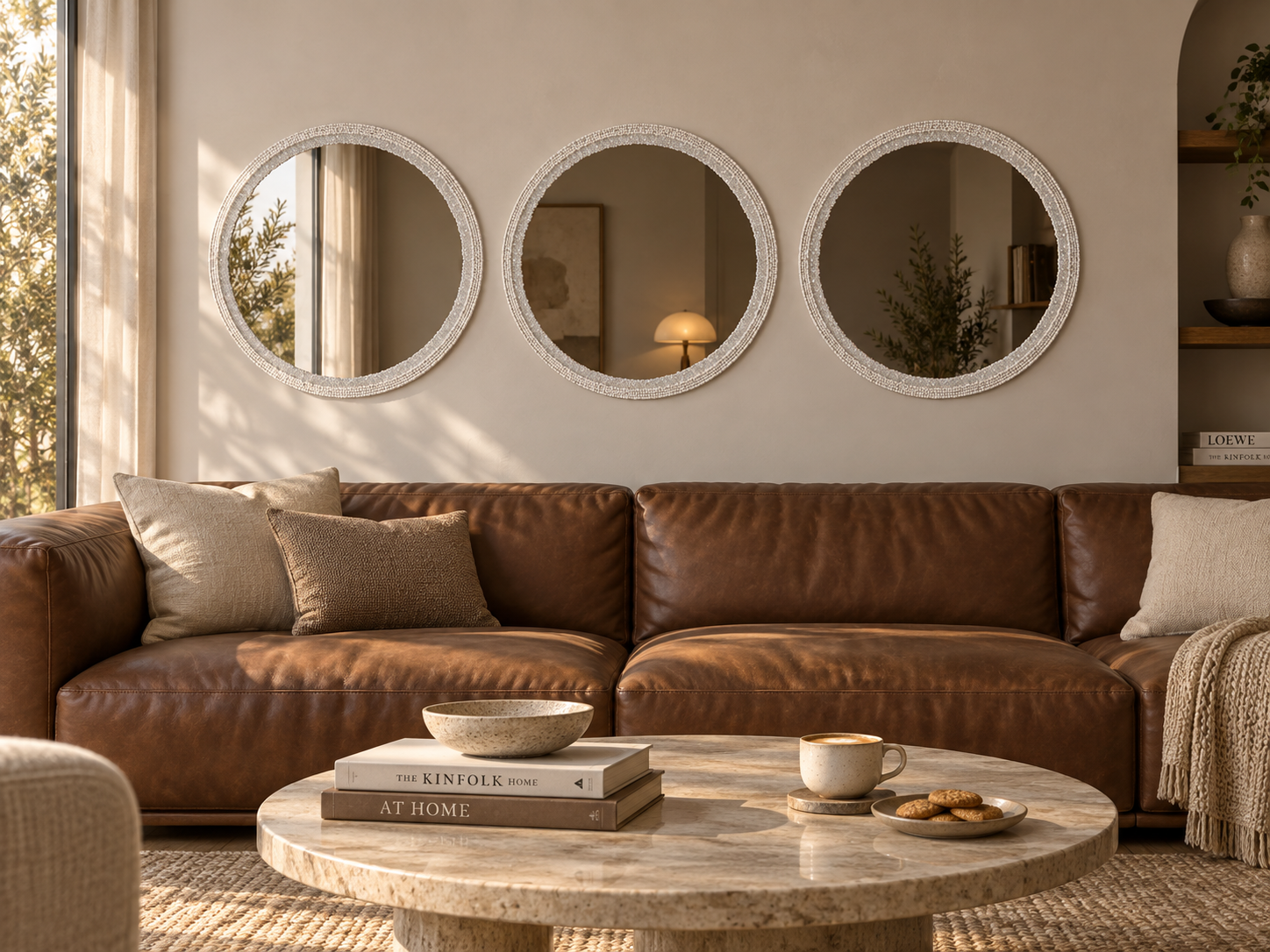Purity Round Mirror — 500mm(W) x 500mm(L) - Image 6